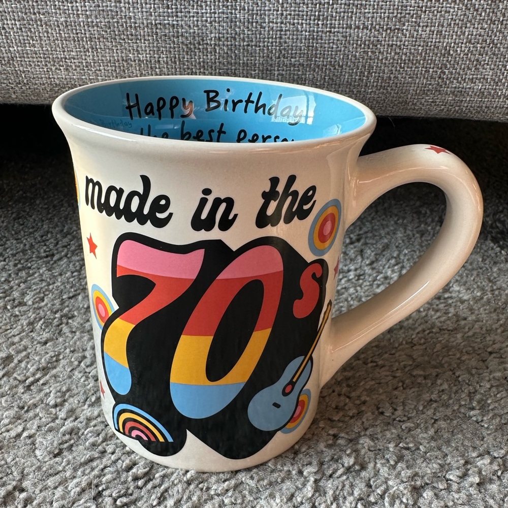 Happy Birthday Made in The 70s Coffee Mug